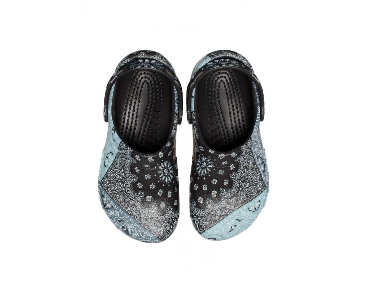 Крокси Crocs Bistro Graphic white/black Фото 3